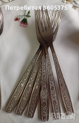 Руски прибори за хранене, снимка 7 - Прибори за хранене, готвене и сервиране - 53304447