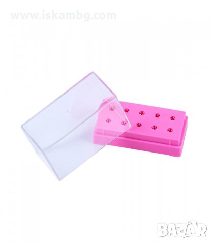 СТОЙКА ЗА 10 БРОЯ НАКРАЙНИЦИ ЗА ЕЛЕКТРИЧЕСКА ПИЛА ЗА НОКТИ - КОД  3182, снимка 7 - Продукти за маникюр - 33888310