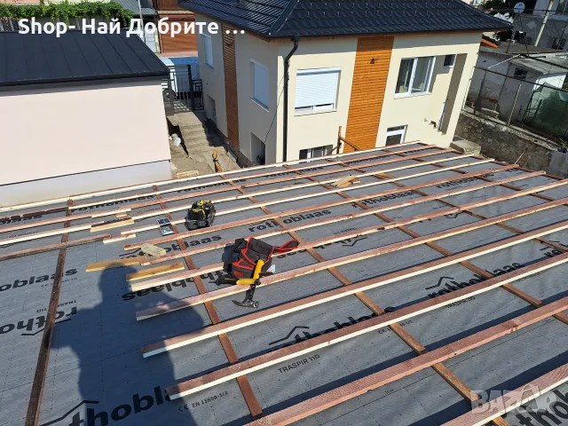 Дървени Навеси Перголи Покриви/ Продажба и боядисване на Ламперия, снимка 7 - Бояджийски услуги - 55779154