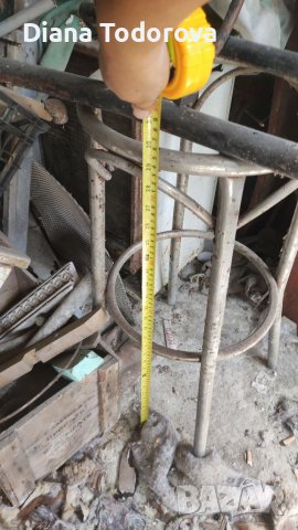 Високи столове 2бр с облегалки, снимка 3 - Столове - 34688655