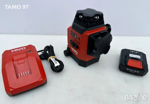 Hilti PM 30-MG - Лазер с 3 зелени линии 360° перфектен! 
