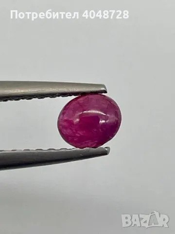 Естествен инвестиционен рубин 0.75ct. - Танзания, снимка 1 - Други - 48980992