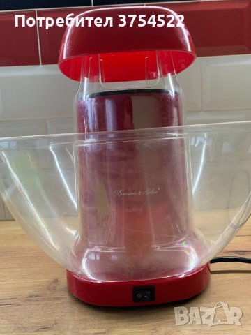 Машина за пуканки Rosenthal & sons, 1200W, 4.5L, снимка 3 - Други - 42357331