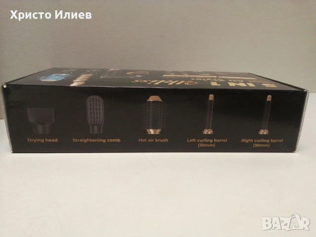 Йонизиращ сешоар с Четка за горещ въздух маша 5 в 1, снимка 17 - Сешоари - 53186479