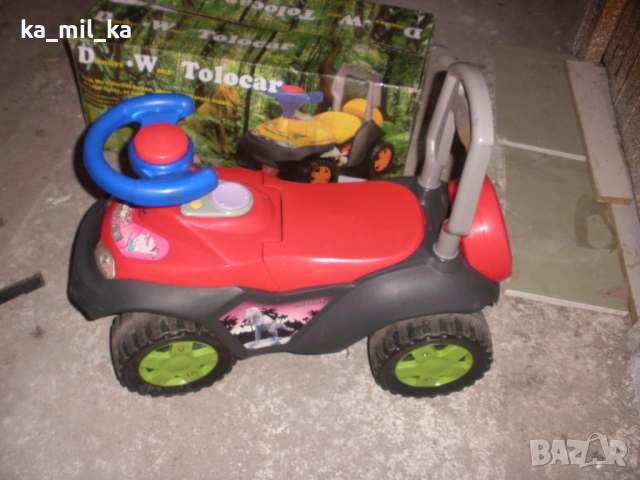 Камионче за бутане-червено, снимка 10 - Коли, камиони, мотори, писти - 53281638