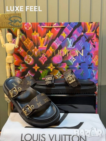 Louis Vuitton ⚜️Дамски Чехли 36-41 , снимка 9 - Чехли - 54335917