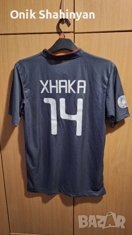 Тениска на Албания Euro 2016 #14 Таулент Джака , снимка 2 - Футбол - 54327549