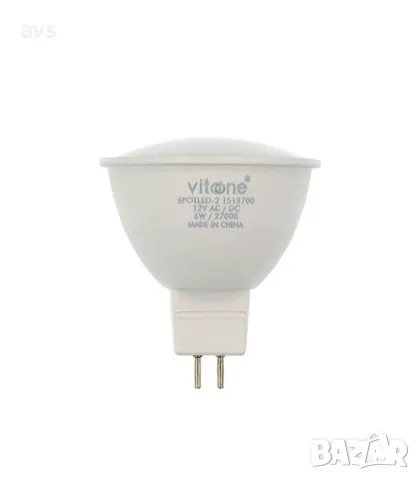 LED крушка 6W MR16 4000K VITO GU5.3, снимка 1