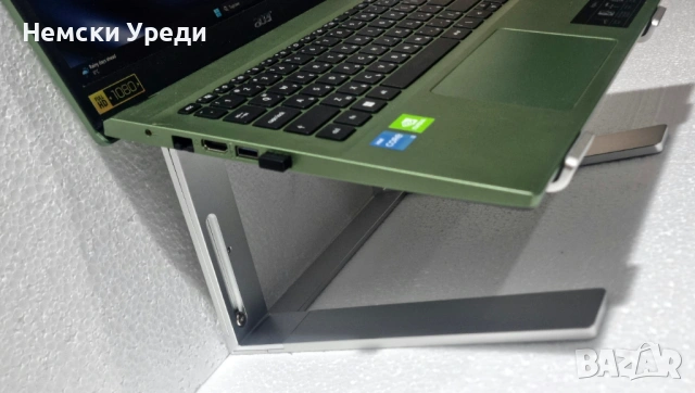 Стойка за лаптоп, Gembird, 15,6 инча, алуминий, сребрист, снимка 6 - Стойки, 3D очила, аксесоари - 53899116