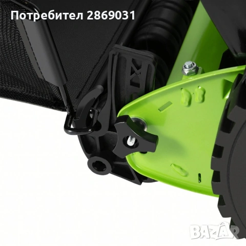 Ръчна косачка за трева с кош 40 см (16") – 5 остриета, регулируема височина, снимка 9 - Други - 53938649