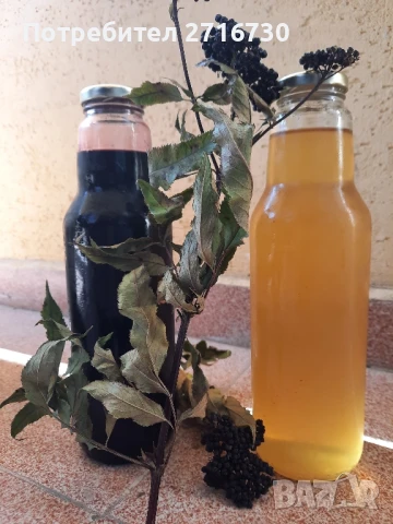 Сироп от бял и черен бъз , снимка 2 - Домашни продукти - 51290370