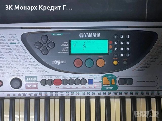 Синтезатор YAMAHA PSR 240, снимка 2 - Ресийвъри, усилватели, смесителни пултове - 50610142