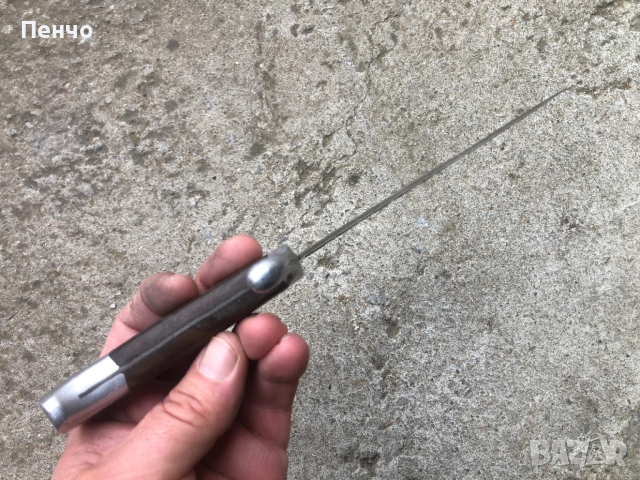 стар български нож "БРАННИК" - АТ. СУЛТАНОВЪ - ГАБРОВО, снимка 12 - Ножове - 53653705