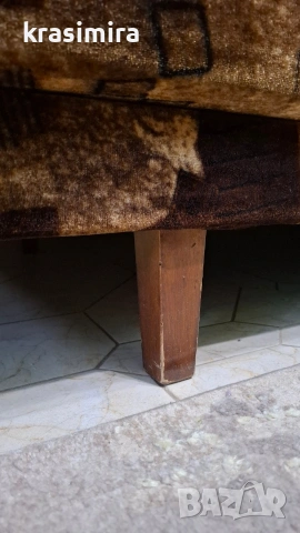 Диван с два фотьоила, снимка 3 - Дивани и мека мебел - 53212568