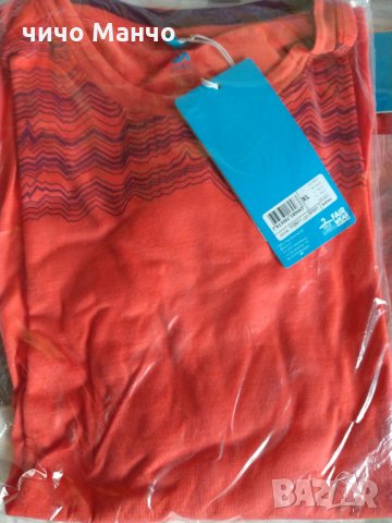 НОВА! Odlo дамска тениска 100% вълна (L и XL), снимка 4 - Тениски - 27245124