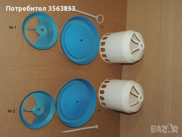 2 броя хранилки за пилета - Цена: 6 лв. за двата броя, снимка 6 - За птици - 51231197