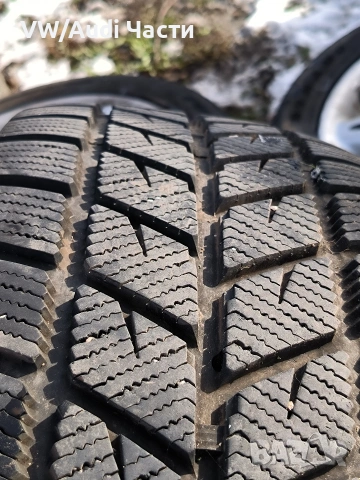 Джанти с гуми 17 цола 5х100 за Голф 4 Ауди А3 Сеат Шкода Бора VW Golf 4 Audi A3 Seat Skoda Bora , снимка 4 - Гуми и джанти - 53083992