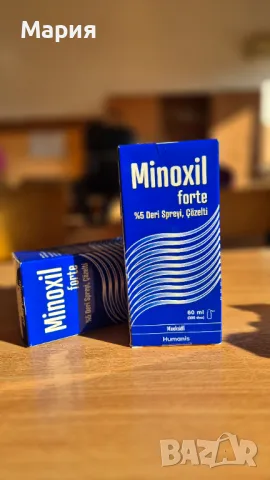 Minoxil Форте %5 спрей - алопеция 60мл, снимка 6 - Продукти за коса - 48334642