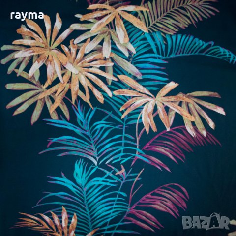 Плат дизайнерско черно кади принт, снимка 2 - Рокли - 29463663