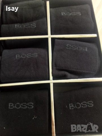 Мъжки чорапи БОСС 6 бр в кутия , снимка 5 - Други - 53958220