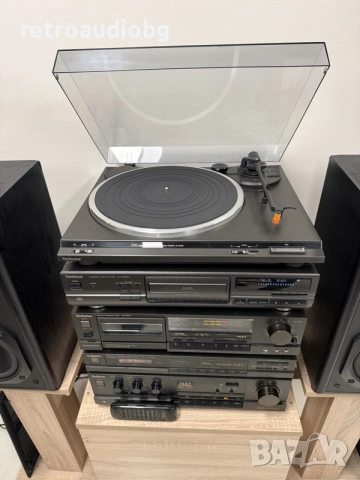 
🔈Ретро аудио система TECHNICS - Class AA - усилвател, сд плеър, дек, тунер, грамофон и тонколони🔈, снимка 5 - Аудиосистеми - 56245063