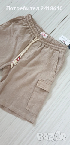 Saint Barth MC2 Italy Cargo Short  / Len - Лен  Mens Size L / 34 НОВО!ОРИГИНАЛ! Мъжки Ленени Къси Па, снимка 11 - Къси панталони - 54220797