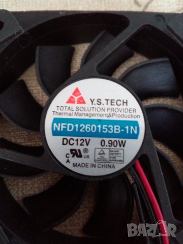 Вентилатор за компютър 12V 6/6/1.6см, снимка 2 - Други - 37273734
