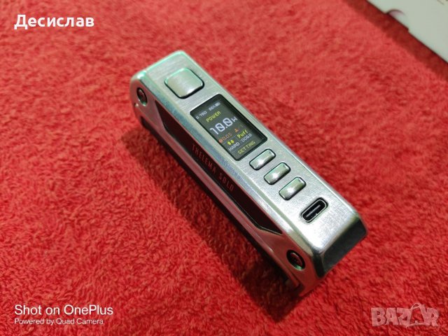  МОД Thelema Solo 100W Color от Lost Vape Вейп електронна цигара електронно наргиле, снимка 5 - Електронни цигари - 37322647