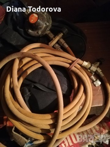 Продавам маркуч с винтил за газова бутилка