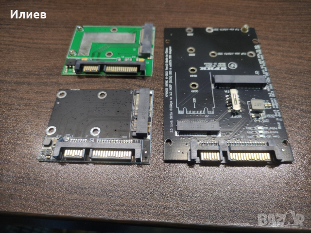 Адаптери SSD Adapter M.2 SSD to U.2 Adapter M2 SATA NVMe Key B/M NGFF SSD to type C , снимка 4 - Кабели и адаптери - 44781020