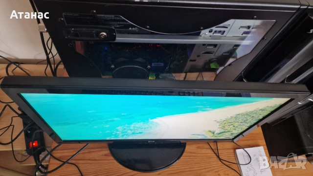 Монитор HP s2231a LCD FHD 5ms - ПЕРФЕКТЕН!, снимка 4 - Монитори - 54013312