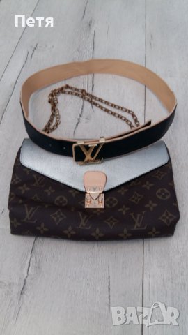 Дамска чанта и колан на LOUIS VUITTON