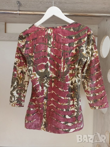 Дамска блуза Roberto Cavalli, снимка 9 - Блузи с дълъг ръкав и пуловери - 53125353