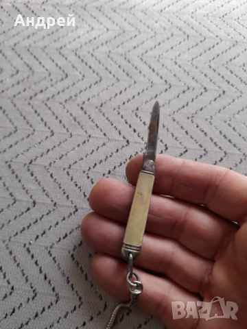 Стар ключодържател ножче, снимка 5 - Други ценни предмети - 52945045