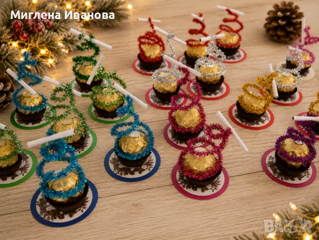 Коледни и новогодишни късмети с бонбон 