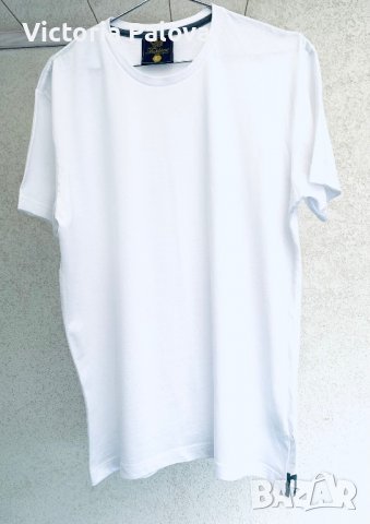 Бяла тениска FSBH унисекс, снимка 3 - Тениски - 39507330