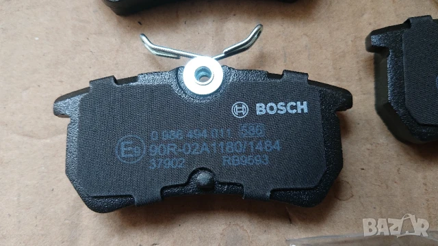 Предни спирачни накладки ATE и задни спирачни накладки BOSCH за форд фокус. , снимка 10 - Части - 50979286