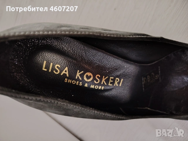 Нови кожени обувки , снимка 7 - Дамски обувки на ток - 53955454