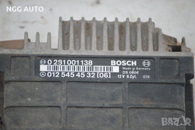 Компютър Двигател BOSCH 0 281 001 138, A 012 545 45 32 [06] за Mercedes-Benz E300, снимка 2 - Части - 39758352