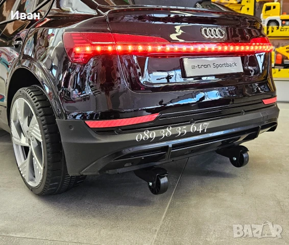 ТОП ЦЕНА!НОВО!Акумулаторен джип Audi Sportback с 12V,меки гуми,МЕТАЛИК, снимка 10 - Електрически играчки - 51176785