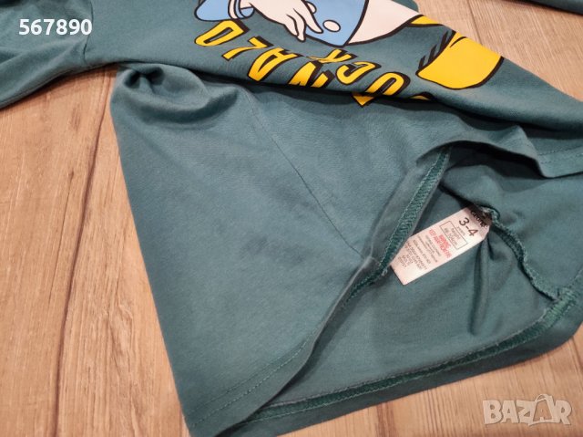 Блуза George Патокът Донълд, снимка 2 - Детски Блузи и туники - 39353447