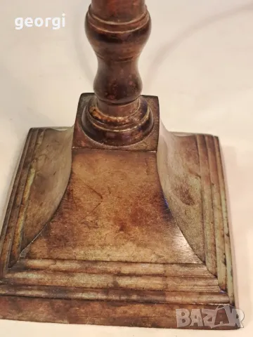 лампа с бронзов пиедестал 23/6, снимка 8 - Настолни лампи - 49663415