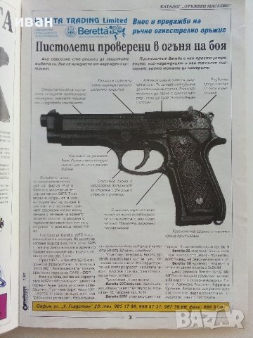 Списание "Оръжеен магазин" - 1997г. - брой 7, снимка 3 - Списания и комикси - 42139246