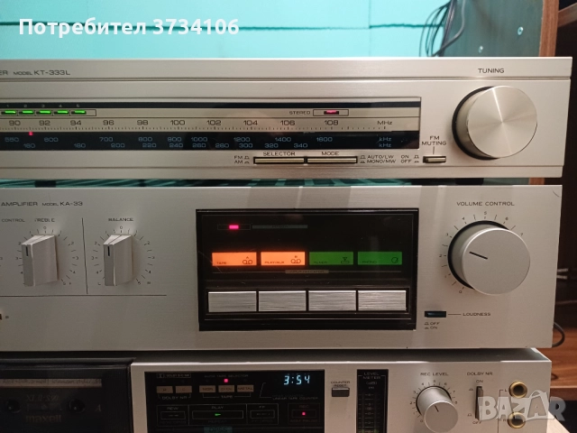 Kenwood KA-33. KT-333L,  KX-6XC., снимка 8 - Аудиосистеми - 52684664