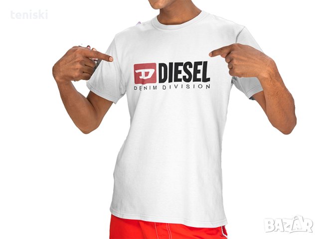 Тениски DIESEL принт, снимка 3 - Тениски - 42352476