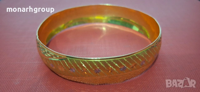 Златна гривна 22к, снимка 2 - Гривни - 53876272