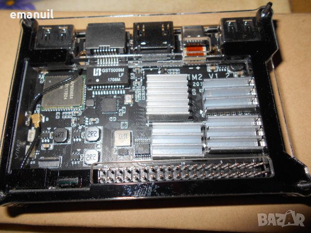 Mini PC TV Box Khadas VIM2 Octa Core RAM 3GB DDR4 ROM 32GB eMMC , снимка 3 - За дома - 22120386