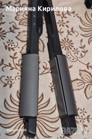 Преса за изправяне на косата и за къдрици. , снимка 2 - Маши за коса - 42791564