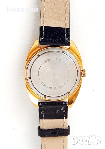 Wostok Восток - позлатен мъжки часовник с ръчно навиване, снимка 9 - Мъжки - 52397436