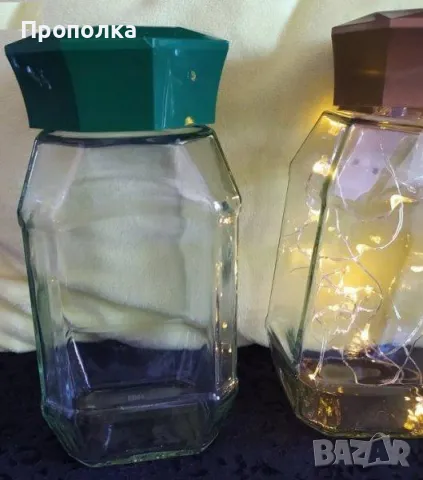 Големи буркани за декорация, декупаж, направи си сам, снимка 5 - Декорация за дома - 48204977